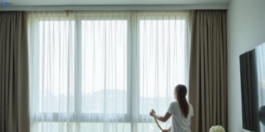 Delicate sheer drape cleaning yandina Matty Curtain Cleaning