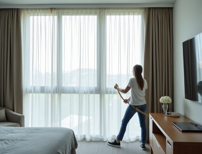 Yandina Sheer Curtain Cleaning